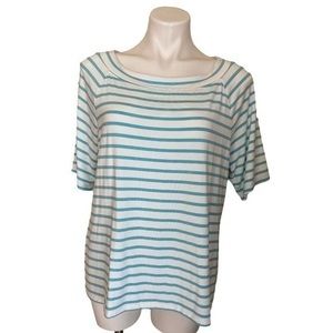 NWT Women's Talbots striped blouse size XL P